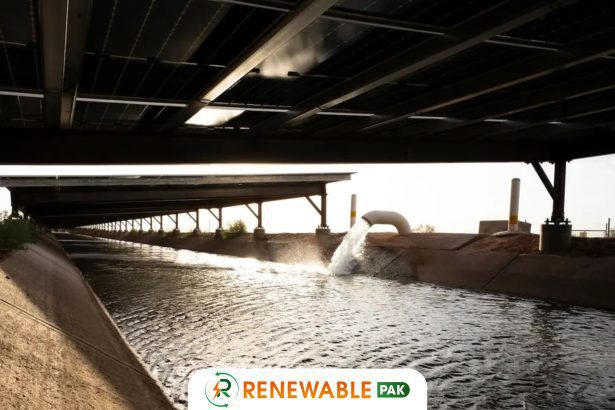 First canal-based solar project