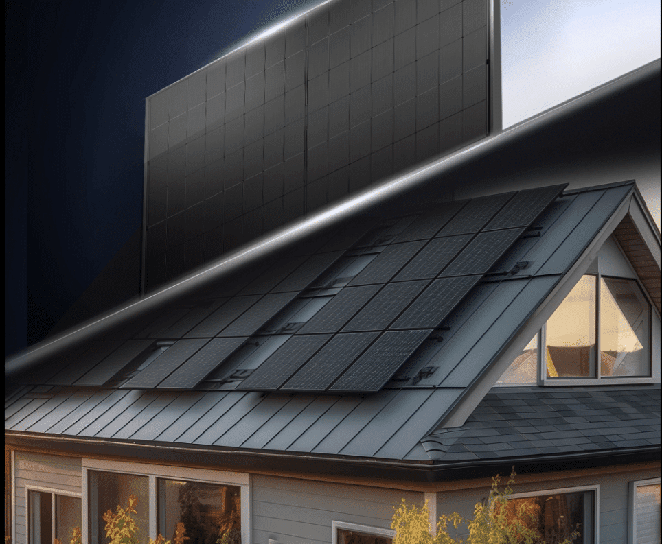 Jinkosolar on the house roof new technology Tiger Neo 3.0 module