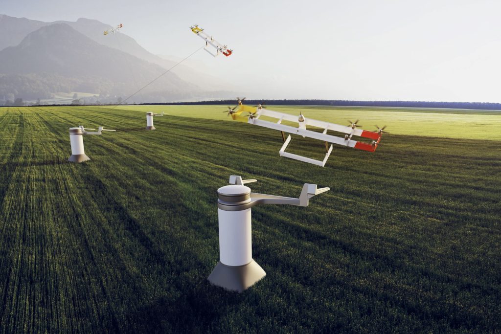 Revolutionary Flying Wind Turbine Poised to Eclipse Solar in Efficiency and Cost 8 Flying wind turbine generating renewable energy in open fields